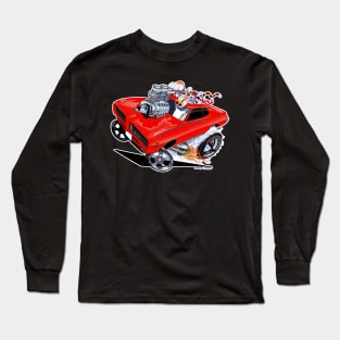 GUILTY 69 GTO Red Long Sleeve T-Shirt
